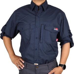 Fire Retardant Shirt, Men's Reflective Shirts. New